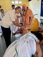 Deepaprajwalana and Upadesh by H.H. Swamiji - Kara Seva Shivir - SCM Shirali - 2025 - Day 1 (28 Dec 2025)